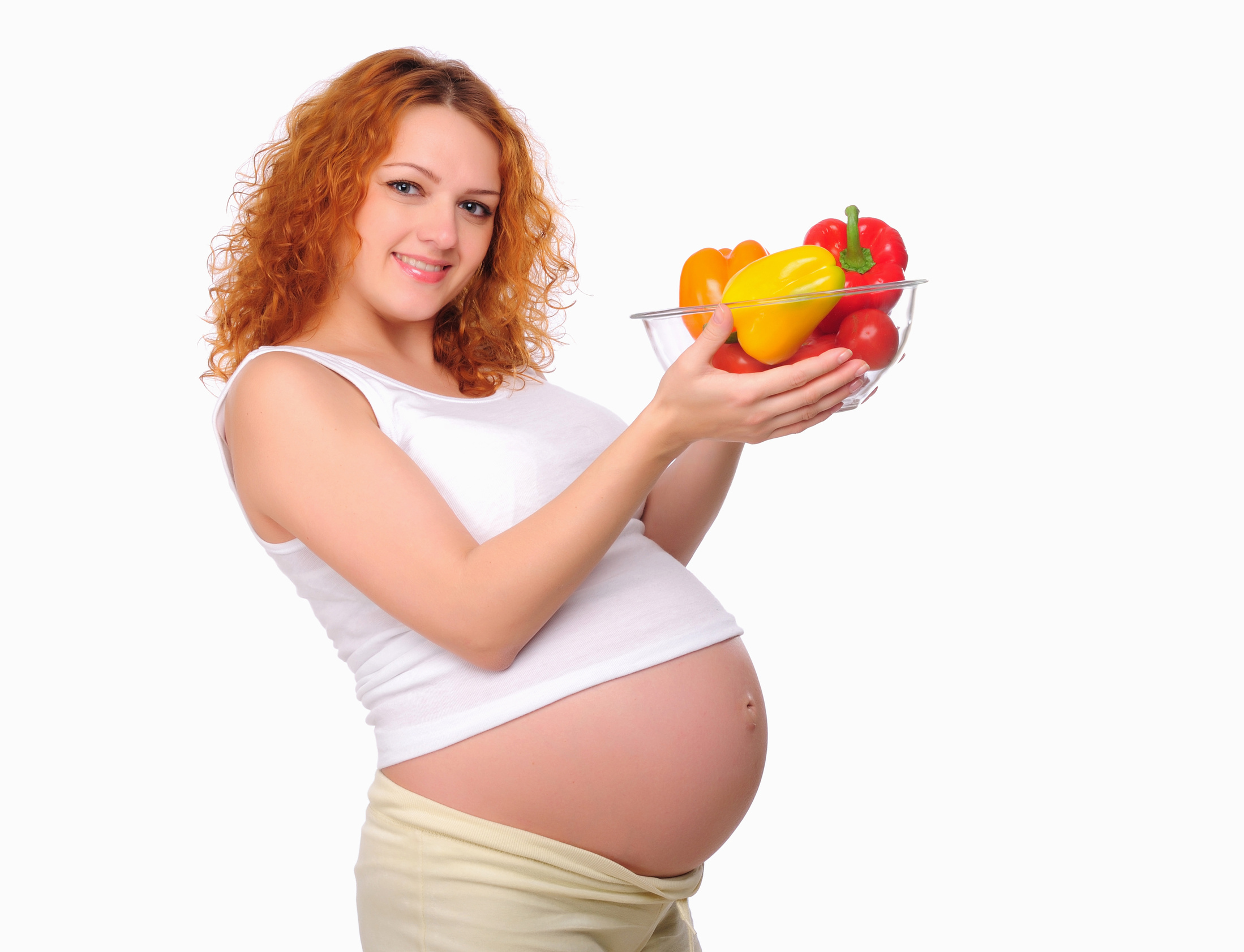 Счастливая беременность рыжая