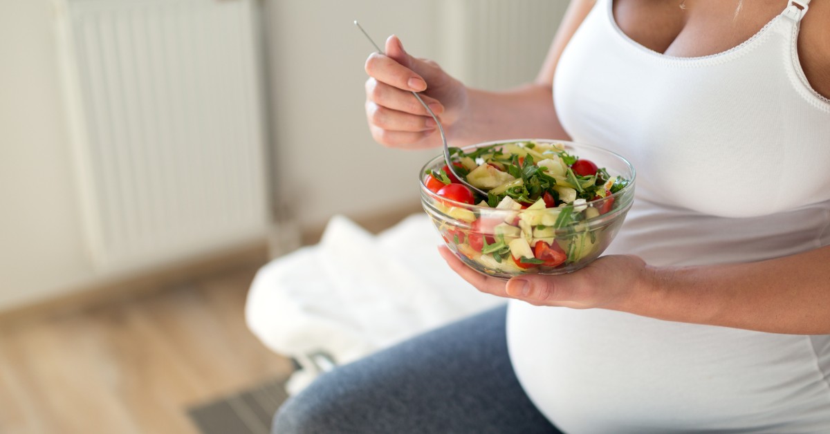 trudnica jede zdravo