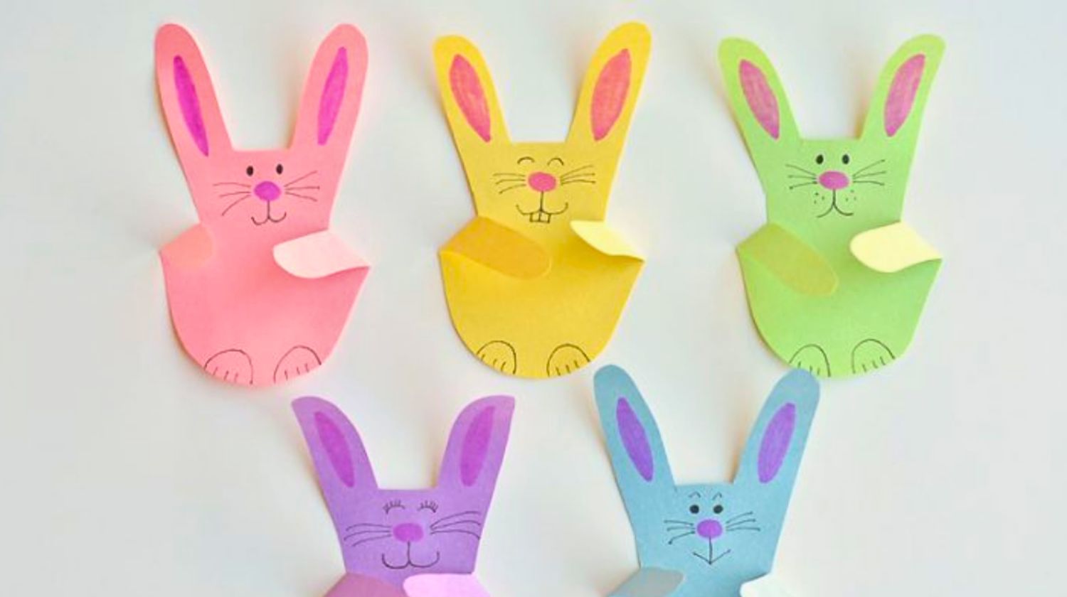 Papirne zeke sa nacrtanim licem