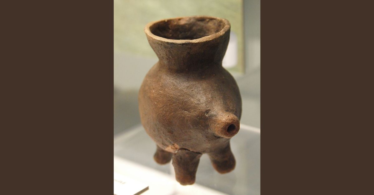 Glinena posuda za dojenje