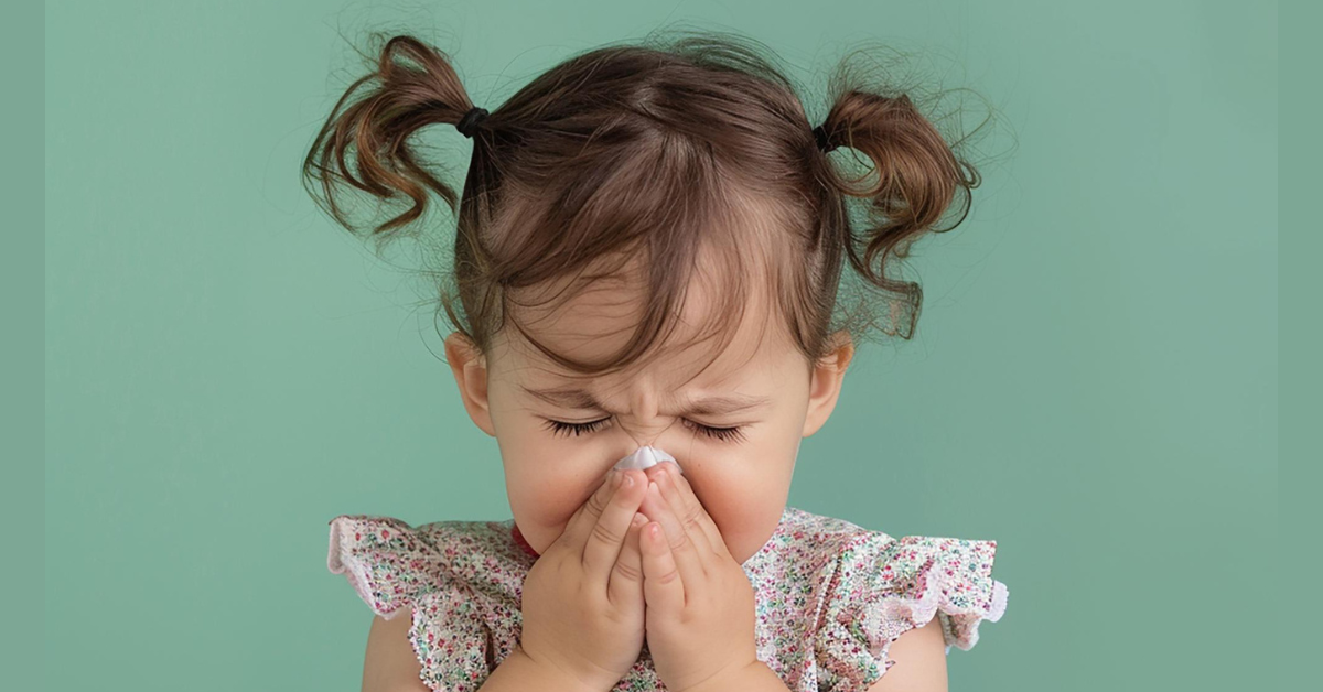 devojčica sa kikicama trese nos