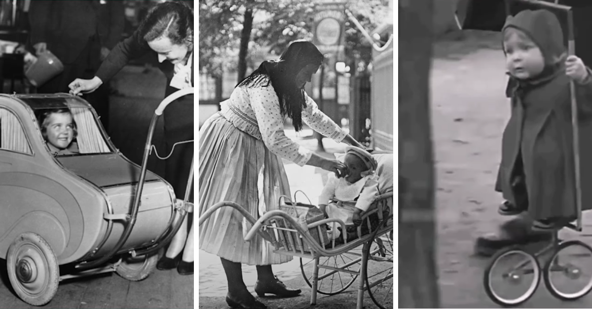 Kolica za bebe kroz istoriju