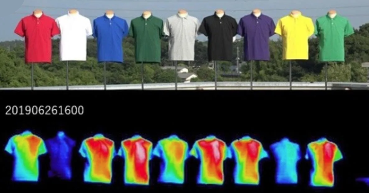 različite boje majica