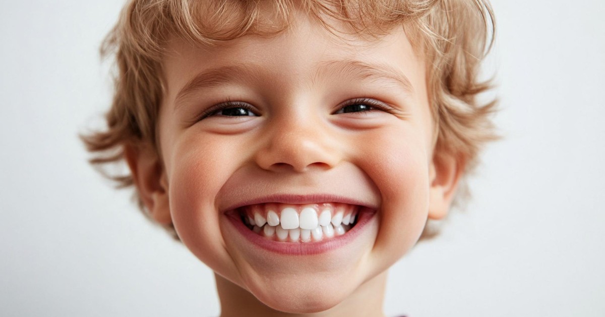 dečak zubi