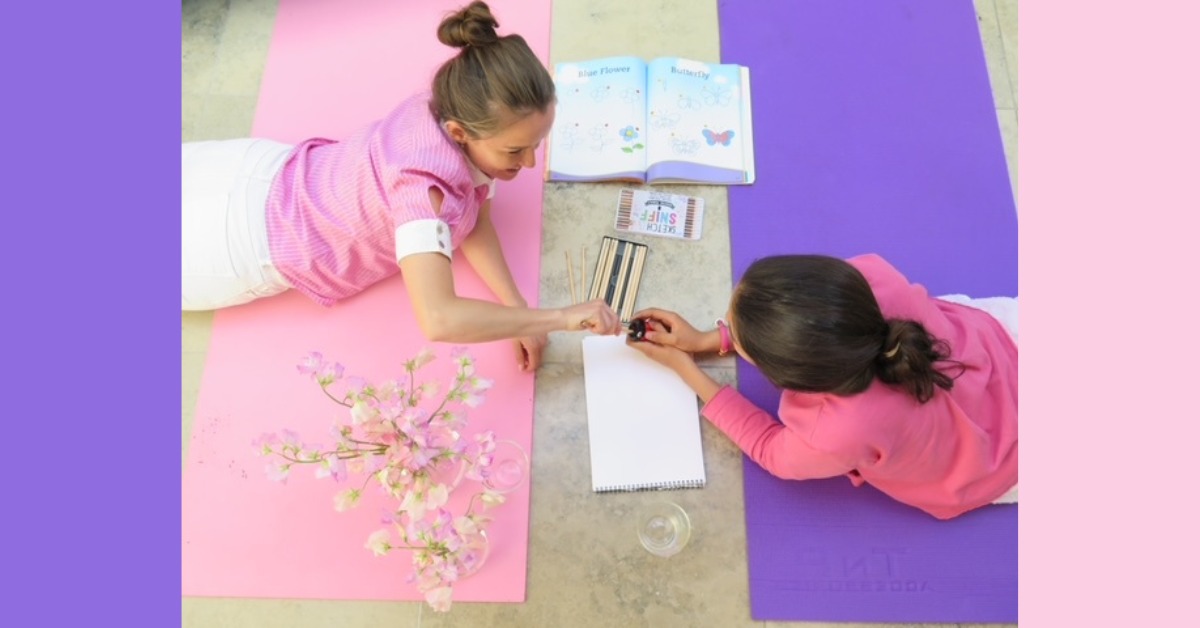 Andreja Stefulj sa devojčicom klijentom