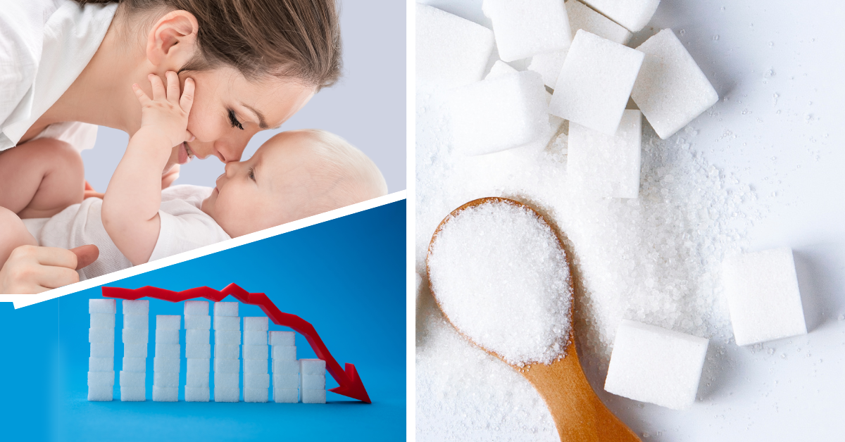 mama i beba šećer