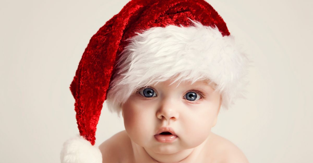 Beba sa kapicom Deda Mraza