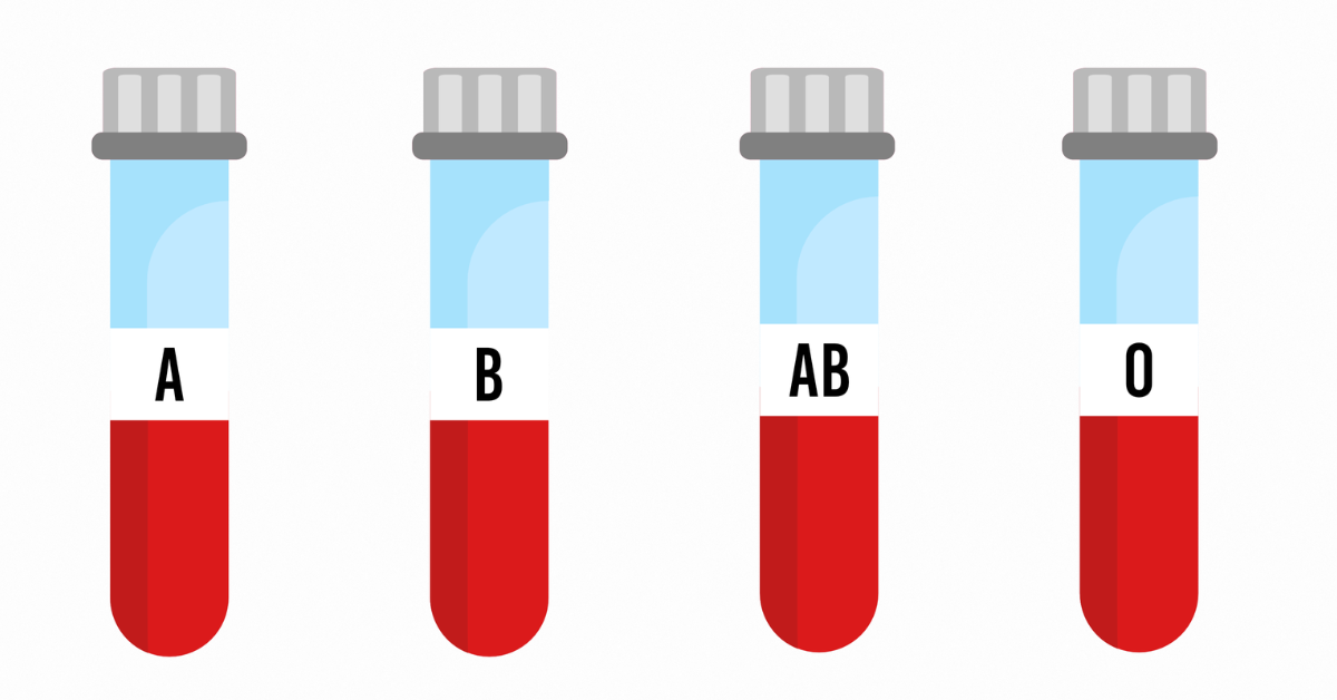epruvete sa različitim krvnim grupama