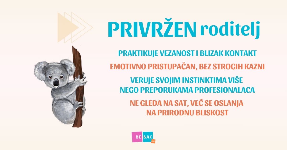 Privržen roditelj vizual