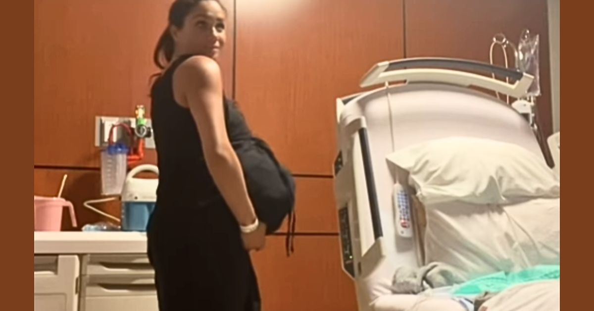 Megan Markl pleše pred porođaj