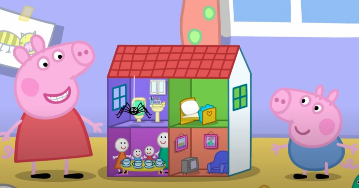 Scena iz crtanog filma Pepa Prase