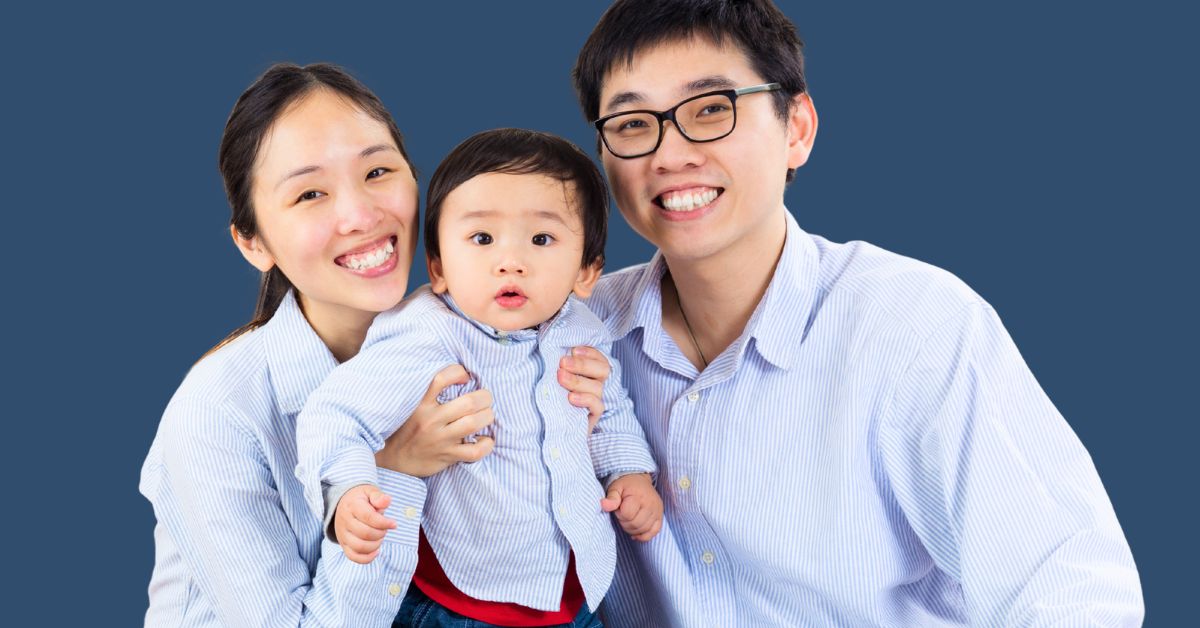 Kina roditelji mama, tata i dete