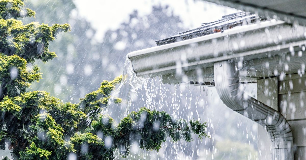 Jaka kiša pada po krovu