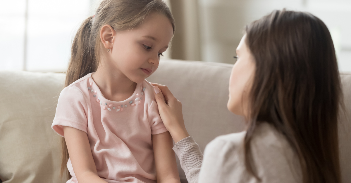 Mama i cerka razgovaraju