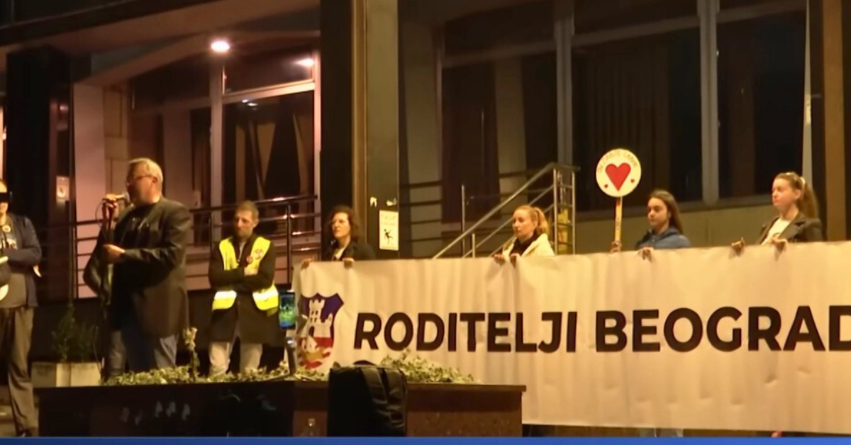 Protest roditelji beograda