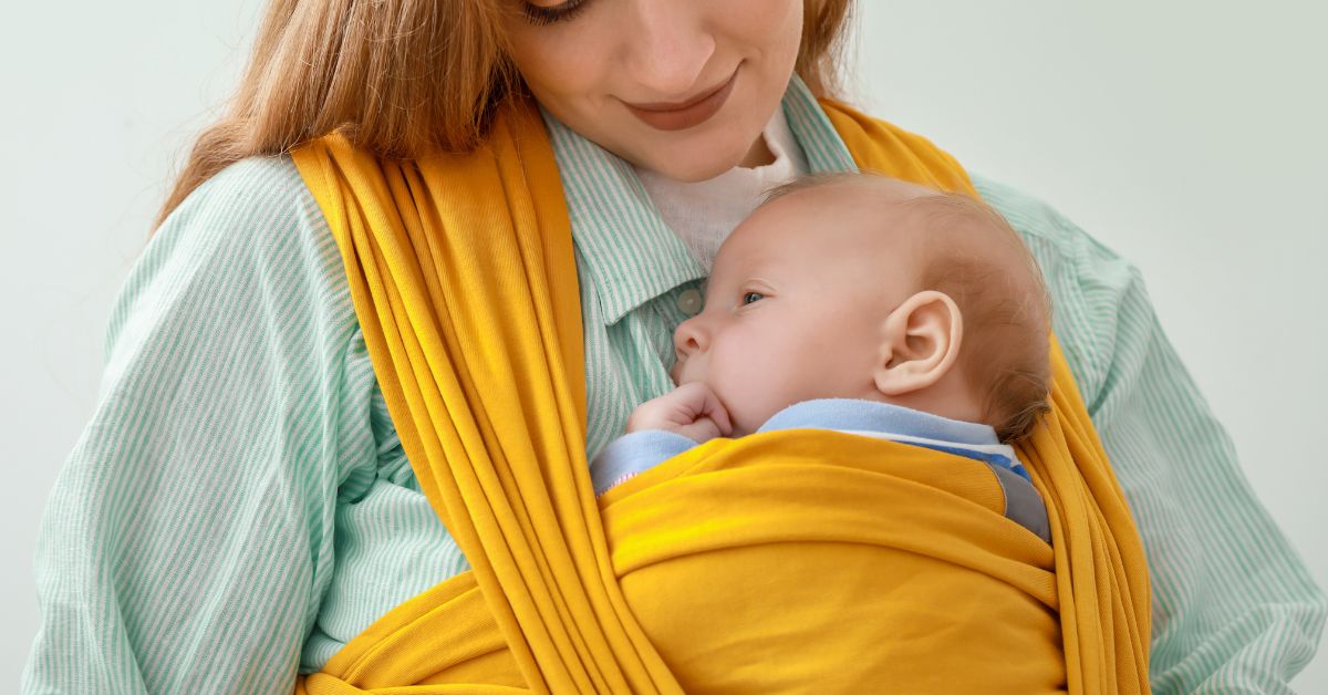 Mama nosi bebu u marami