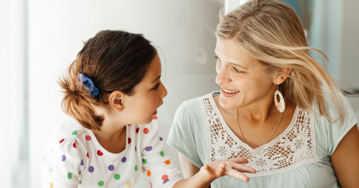 mama i ćerka pričaju