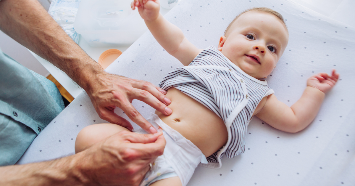 tata menja bebi pelenu