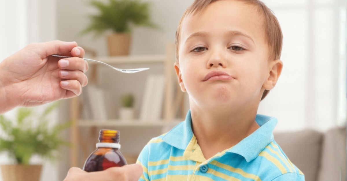 Dete neće da popije lek