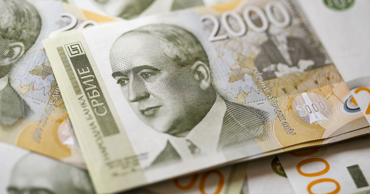 Novčanice dve hiljade dinara