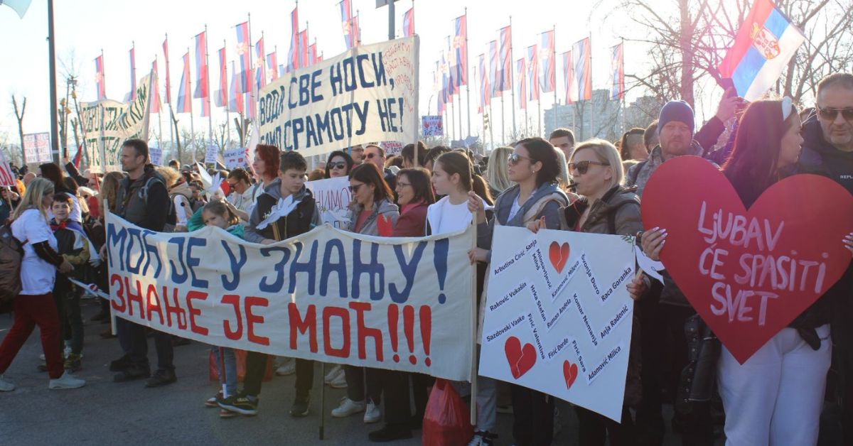 Protest u Novom Sadu