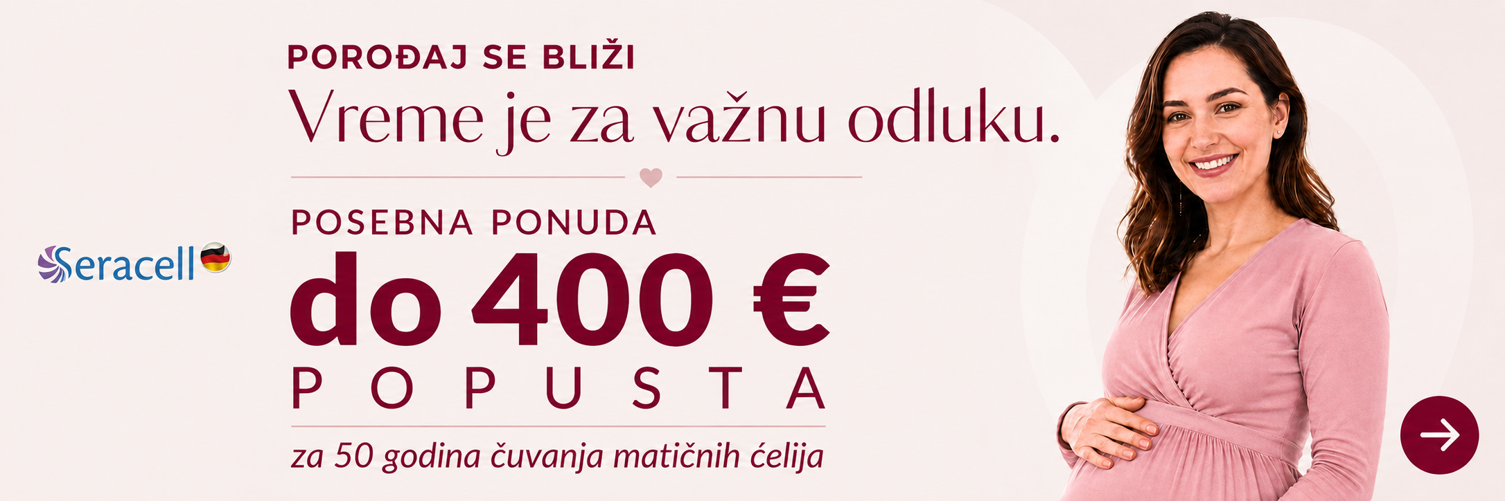Seracell akcija baner 50 godina