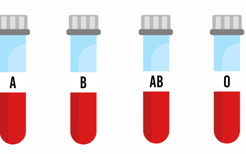 epruvete sa različitim krvnim grupama