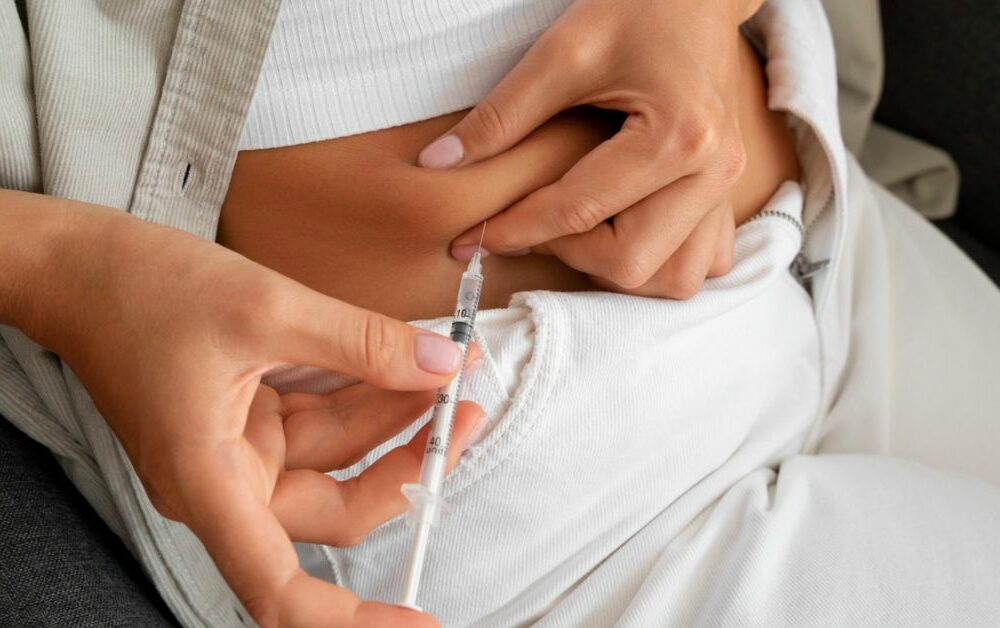 Samostalno davanje injekcije u stomak