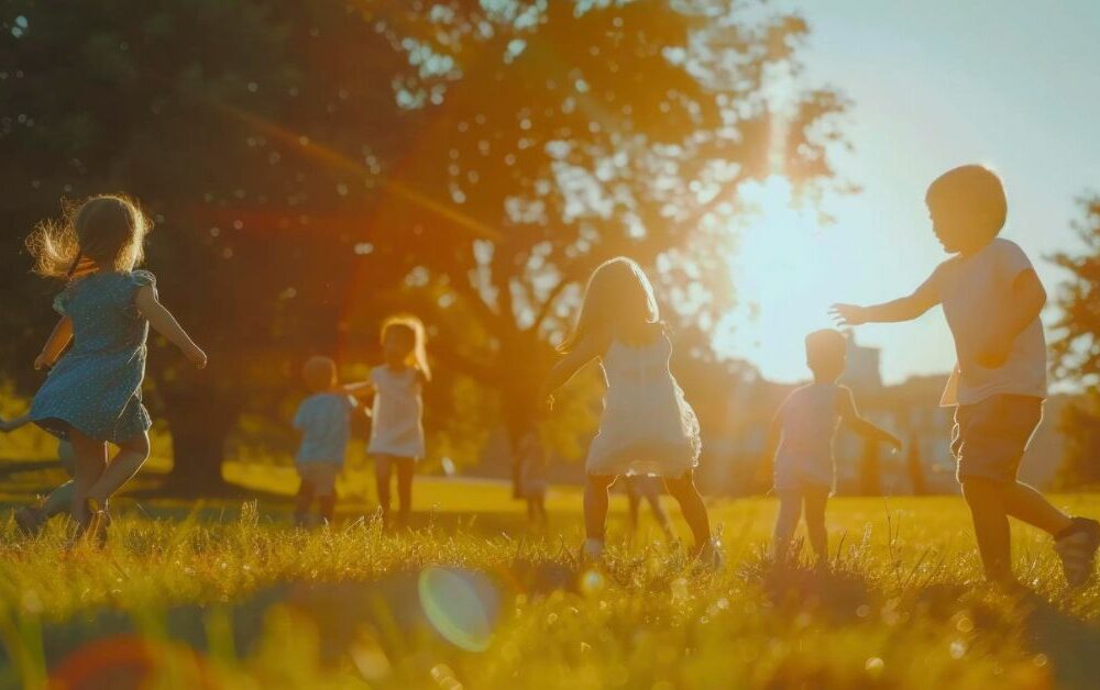 Deca trče sunce park